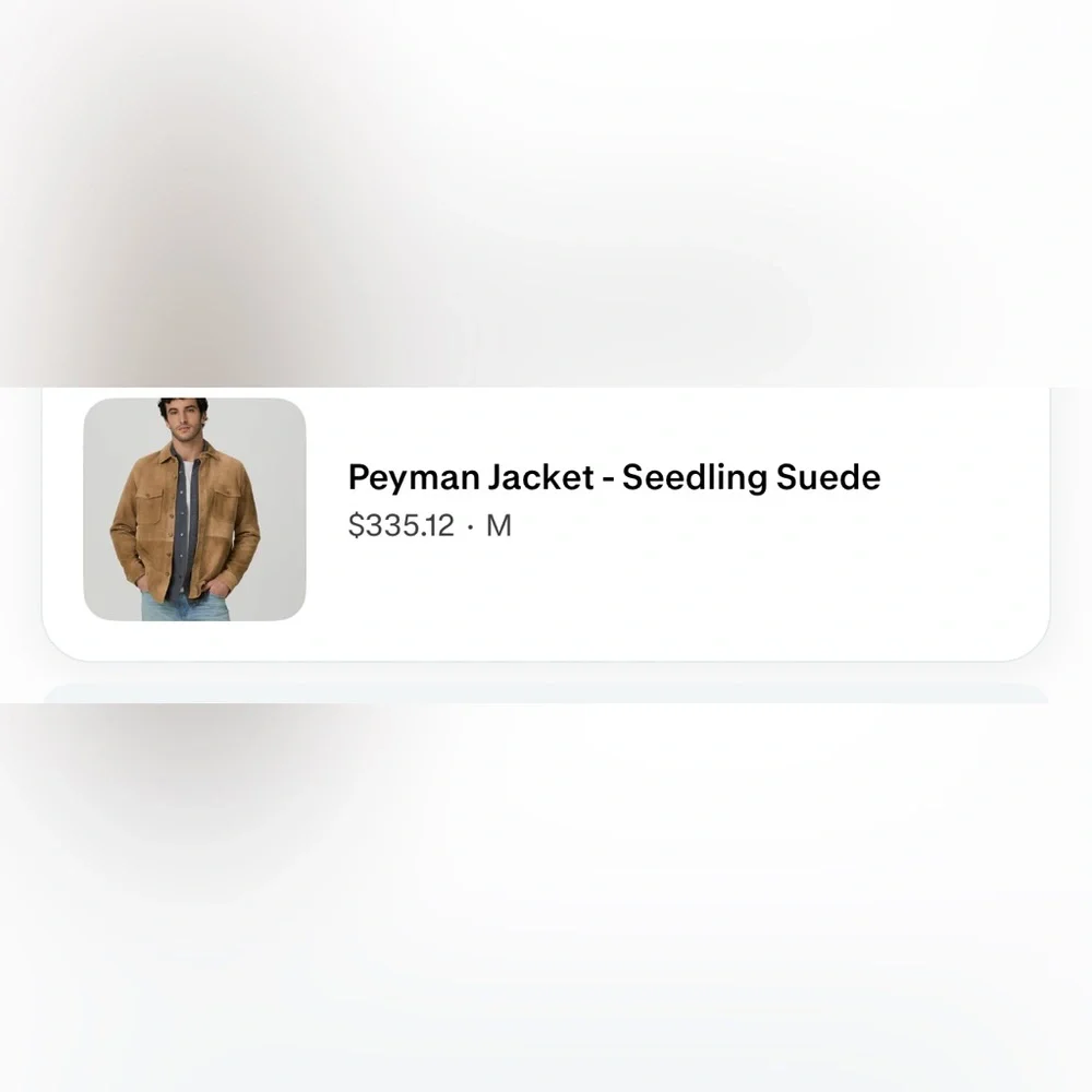 Paige Peyman Jacket seedling Suede - Picture 4 of 5